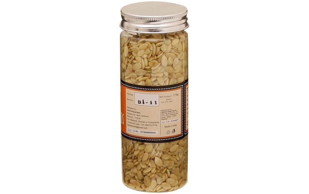 New Tree Raw Watermelon Seeds    Plastic Jar  175 grams